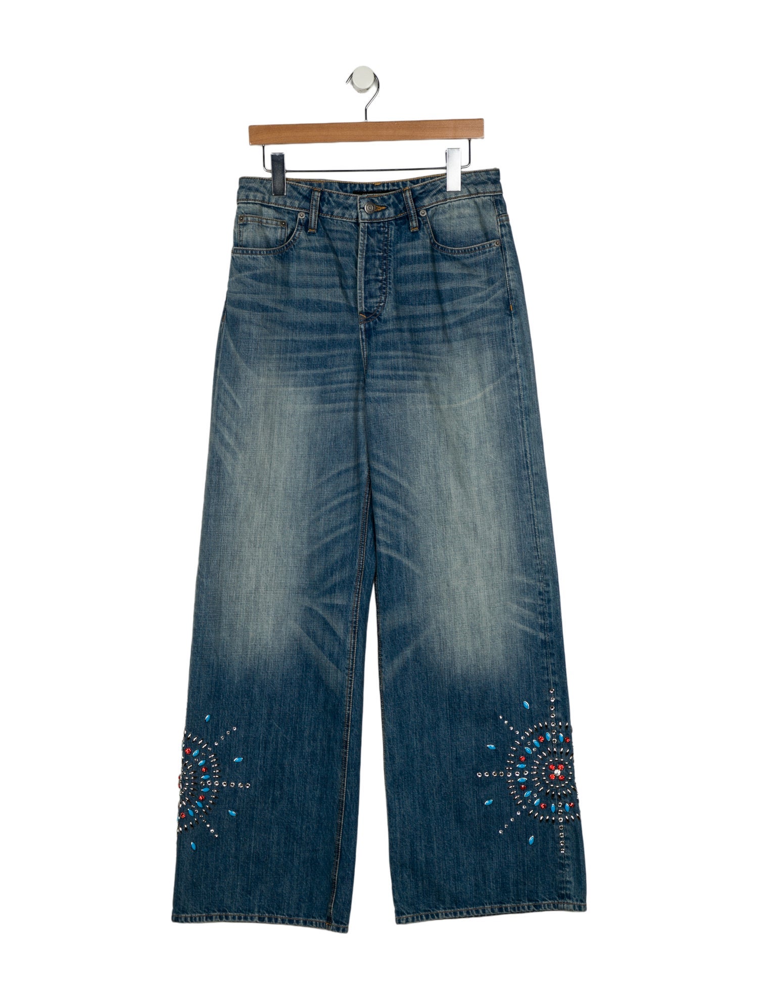 COÛT DE LA LIBERTÉ High-Rise Wide Leg Jeans w/ Tags