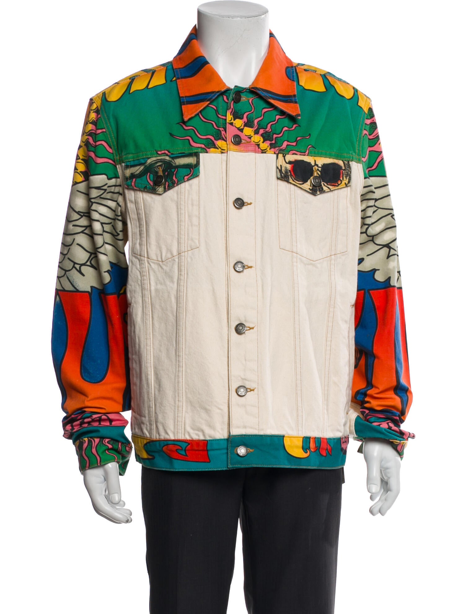 COÛT DE LA LIBERTÉ Printed Jacket w/ Tags