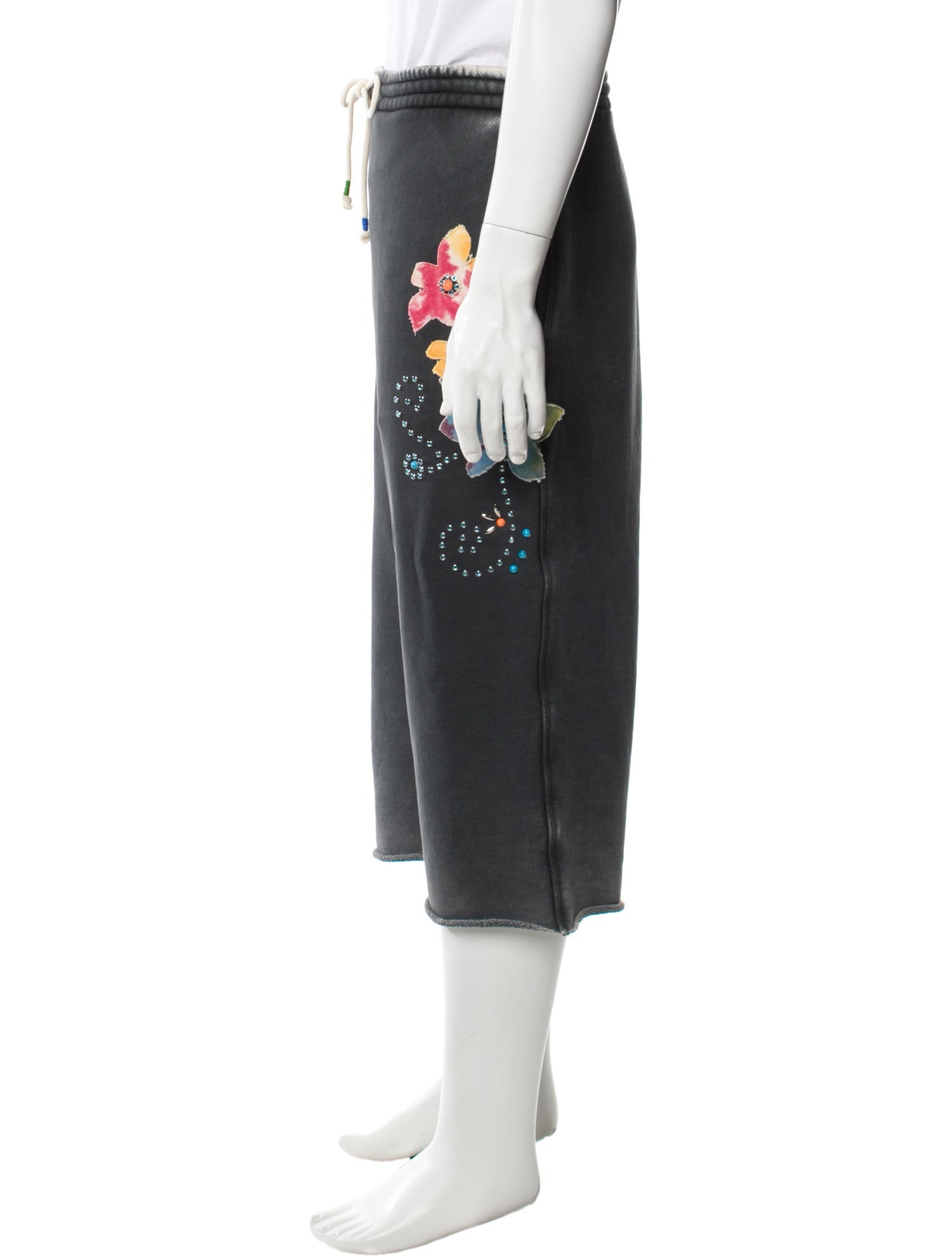 COÛT DE LA LIBERTÉ Graphic Print Jogger Shorts