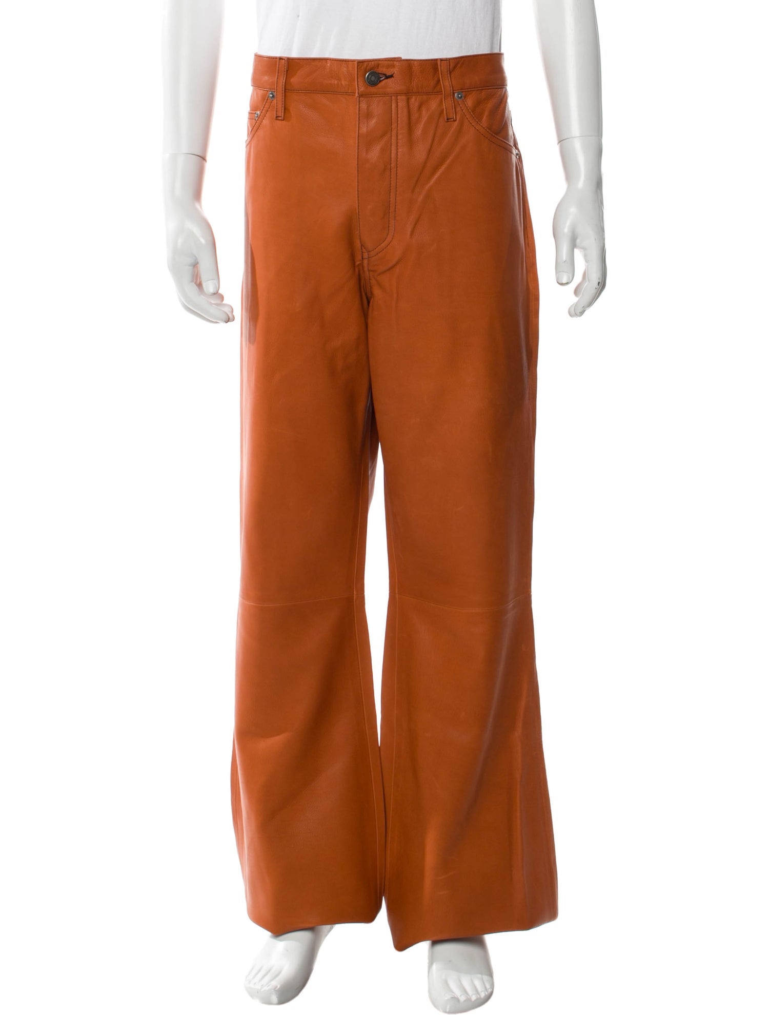 COÛT DE LA LIBERTÉ Calfskin Chinos
