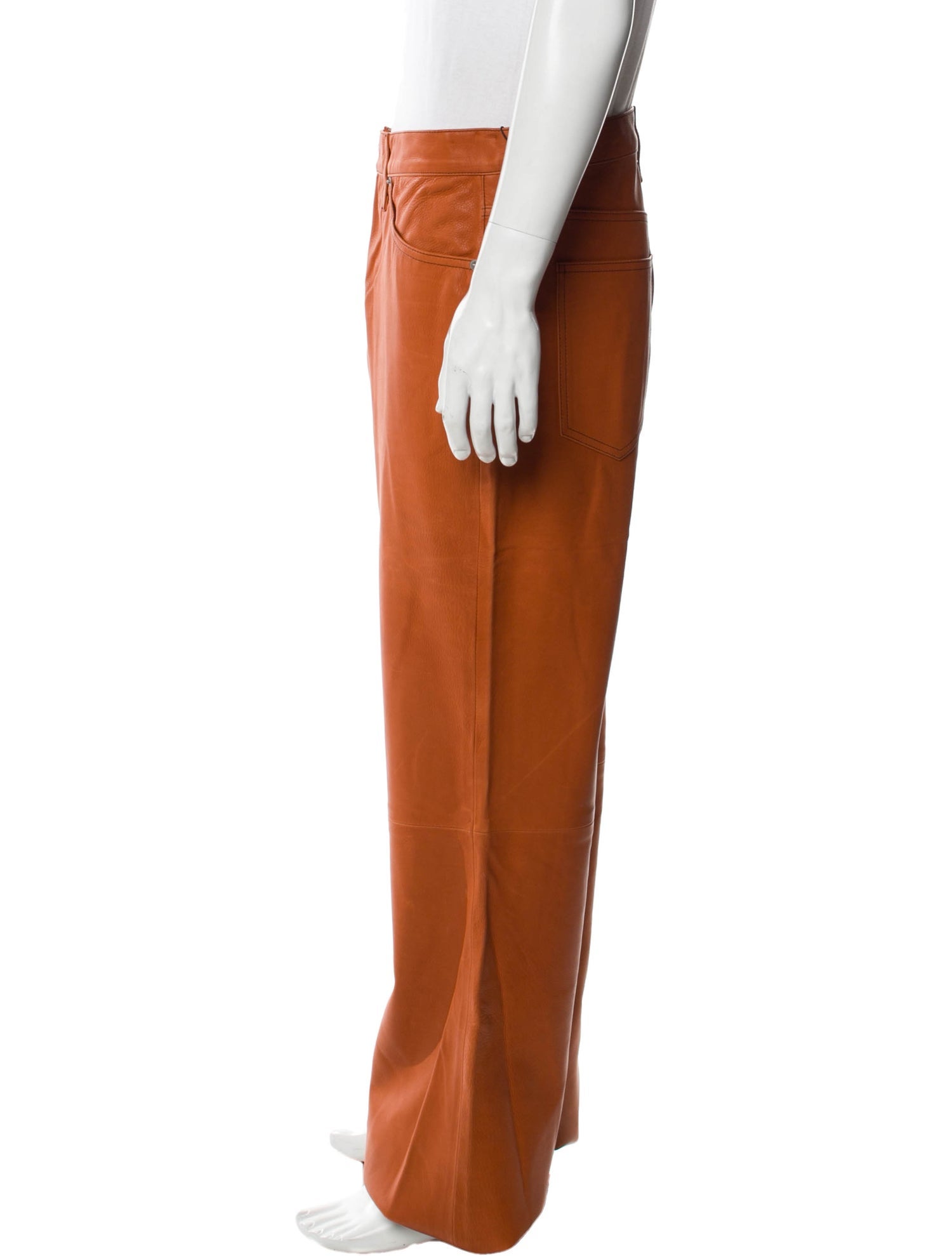COÛT DE LA LIBERTÉ Calfskin Chinos