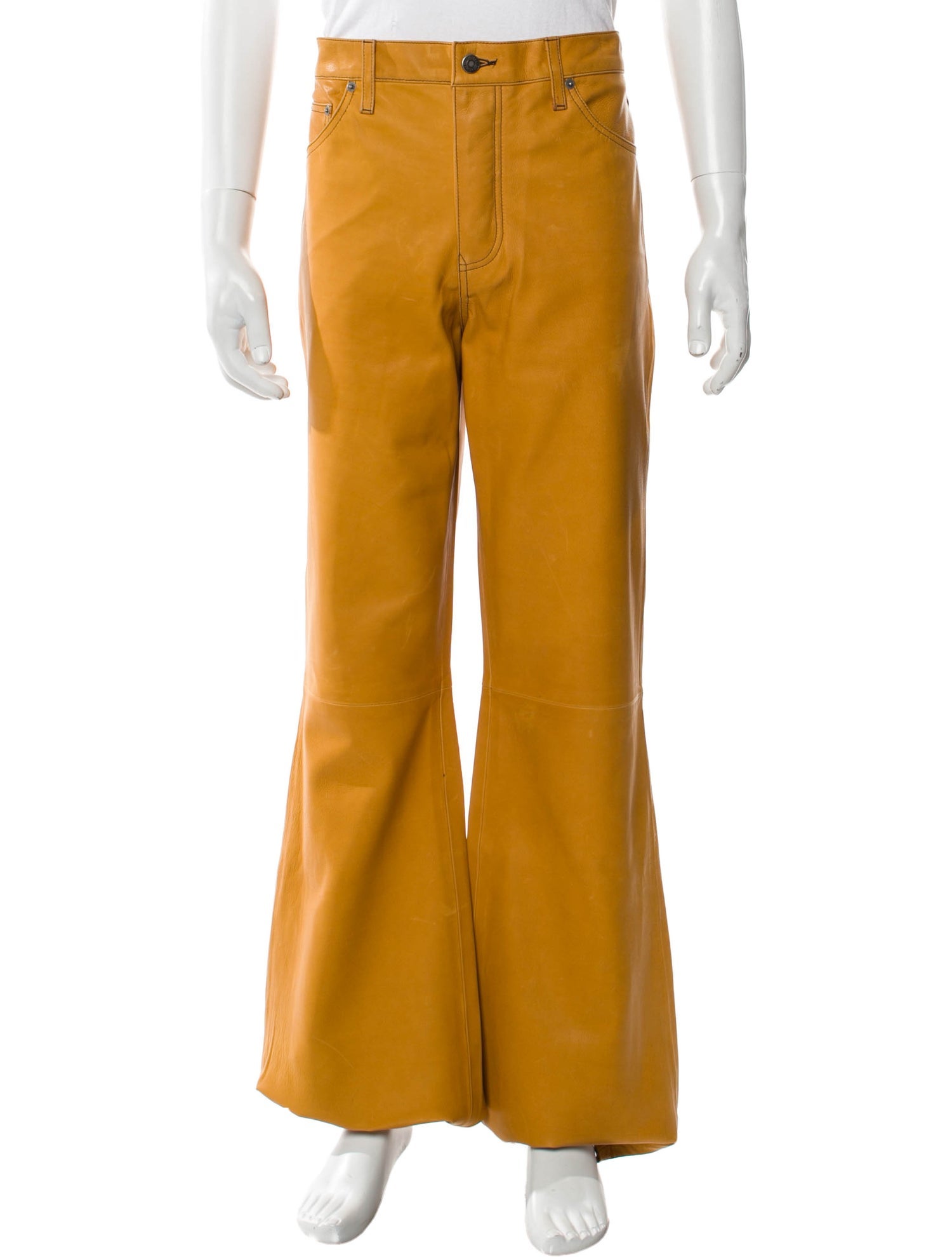COÛT DE LA LIBERTÉ Calfskin Chinos