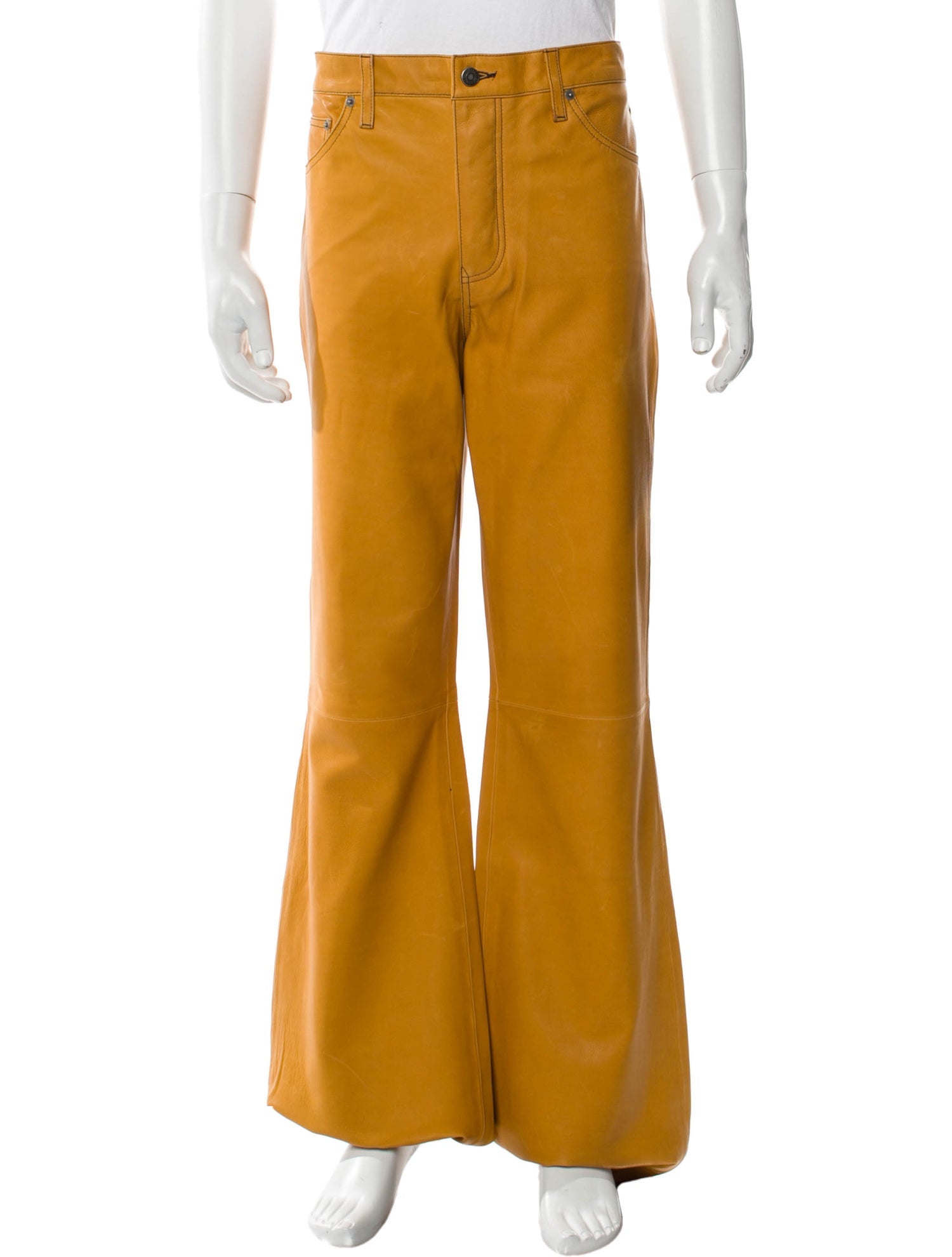COÛT DE LA LIBERTÉ Calfskin Chinos
