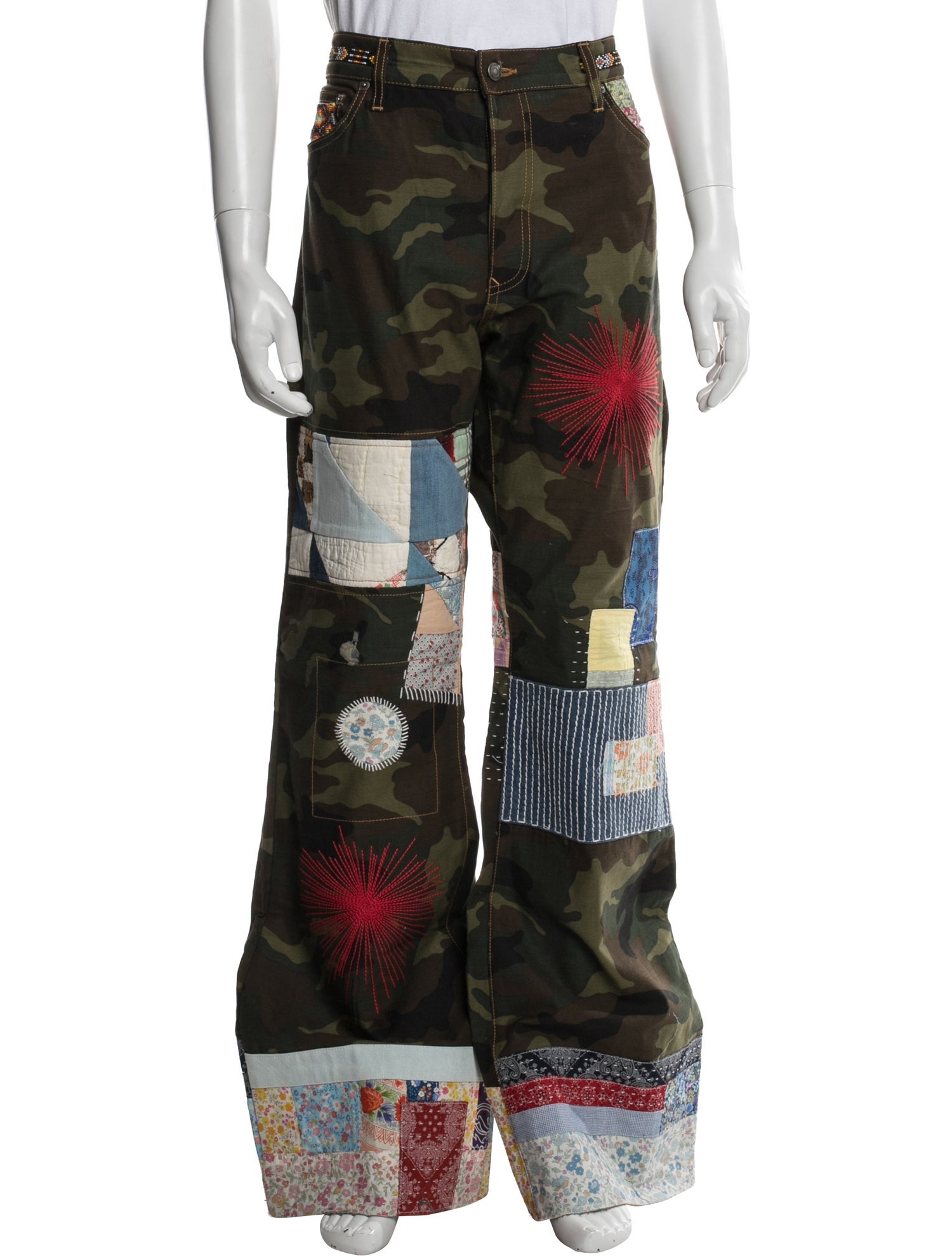COÛT DE LA LIBERTÉ Camouflage Print Pants