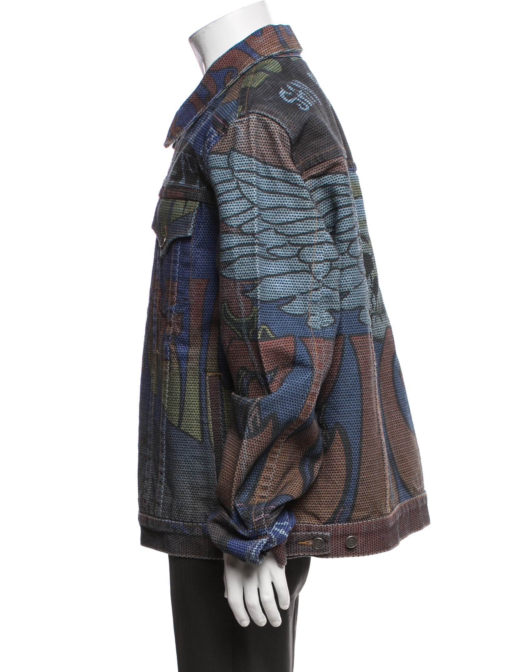 COÛT DE LA LIBERTÉ Graphic Print Jacket