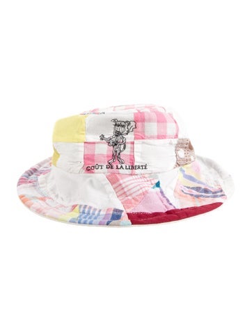 Pre-owned Cout De La Liberte Bucket Hat W/tags In Pink