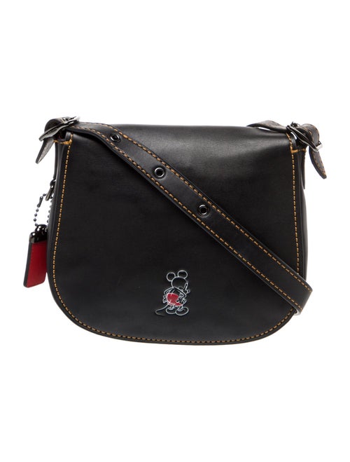 Coach x Disney Mickey Mouse x Keith Haring Leather Crossbody Bag