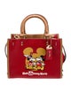 Coach x Disney Mickey Mouse x Keith Haring Leather Top Handle Bag