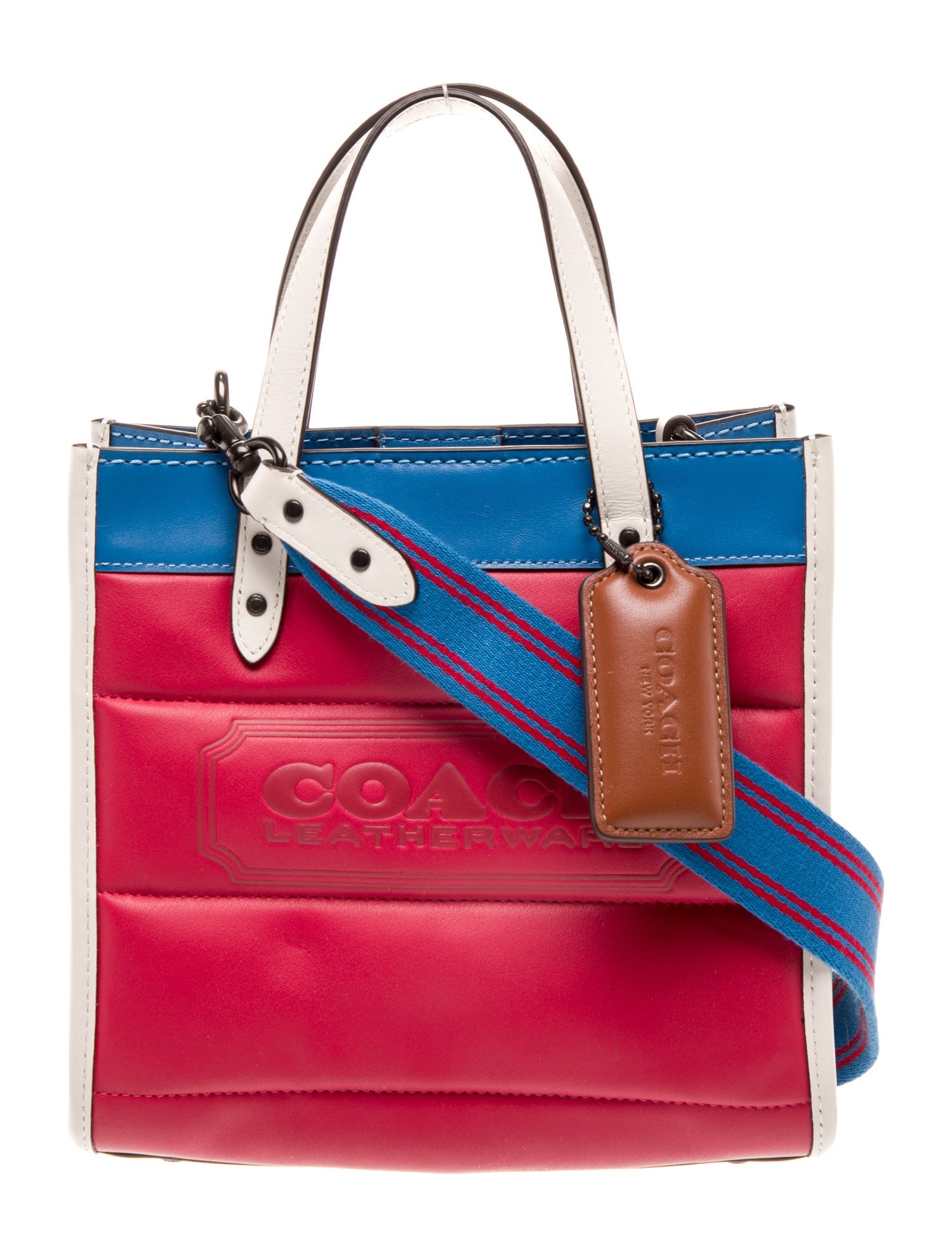 Coach x Disney Mickey Mouse x Keith Haring Leather Top Handle Bag