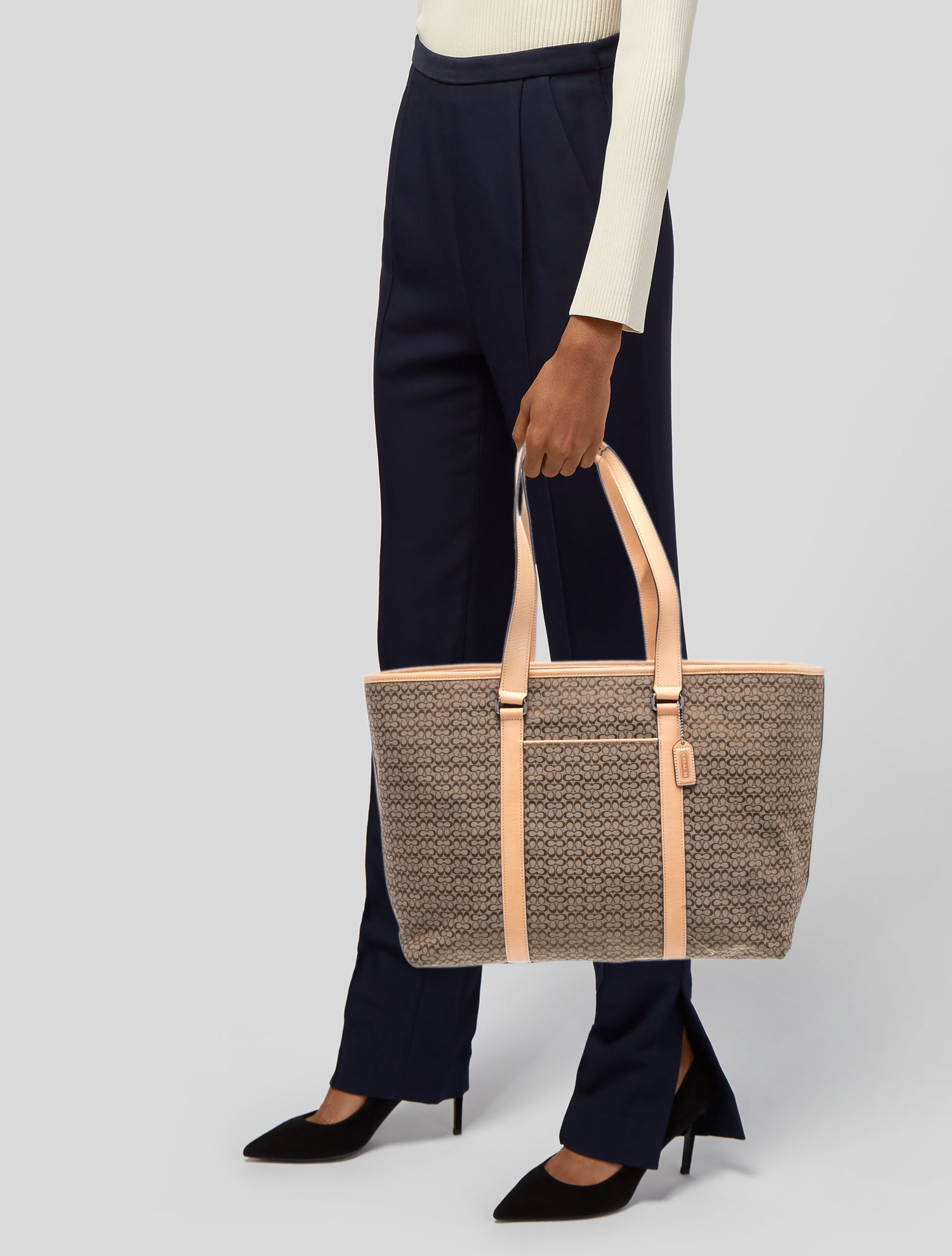 Coach Canvas Tote