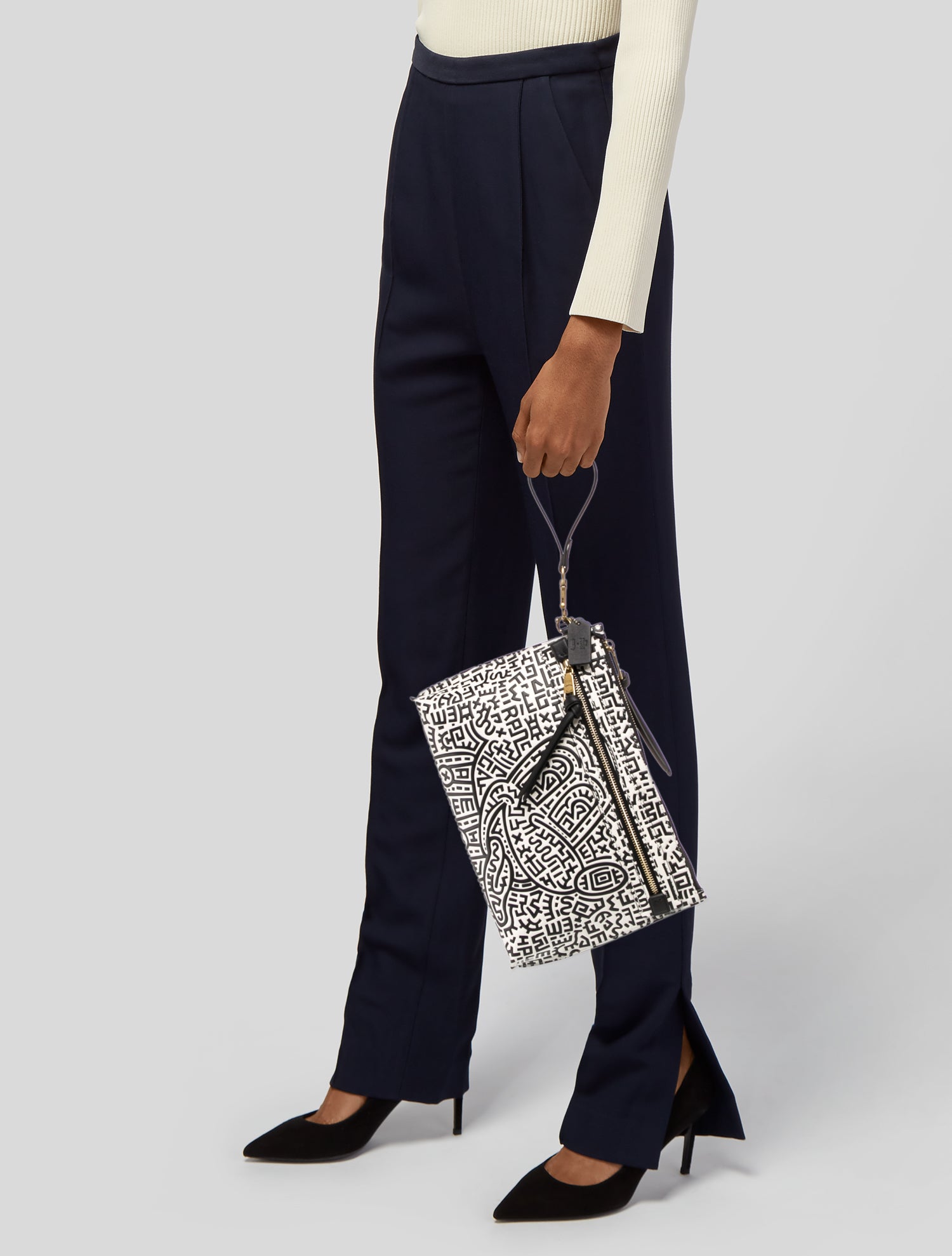 Olympia Le-Tan Heidi Book Clutch - Neutrals Clutches, Handbags