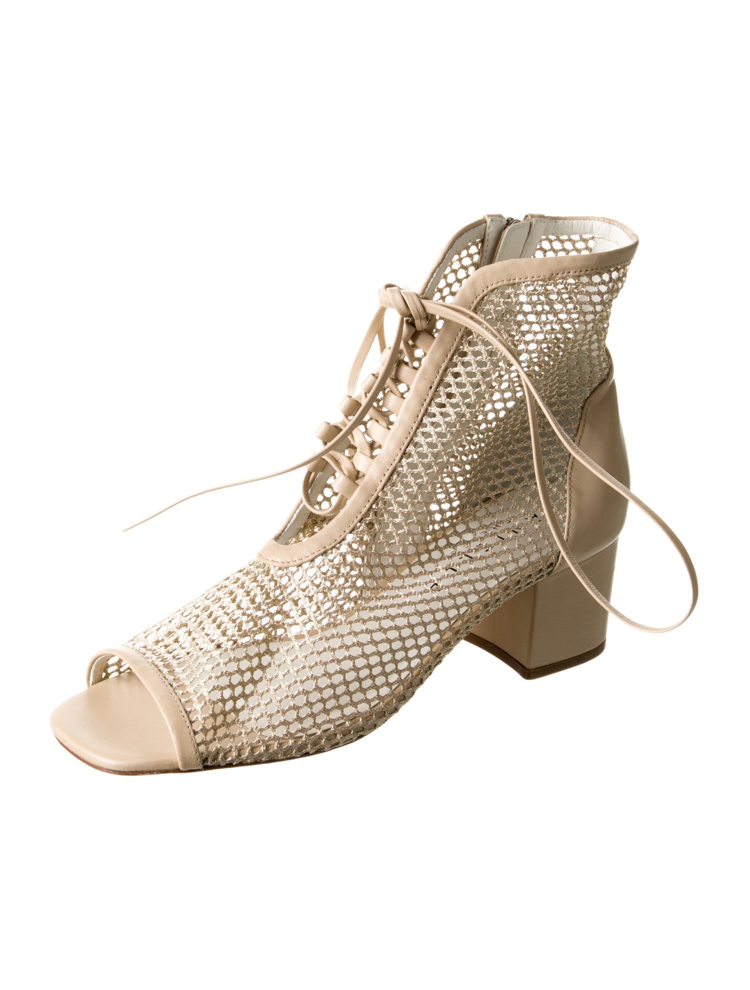 Daniella Shevel Leather Combat Boots