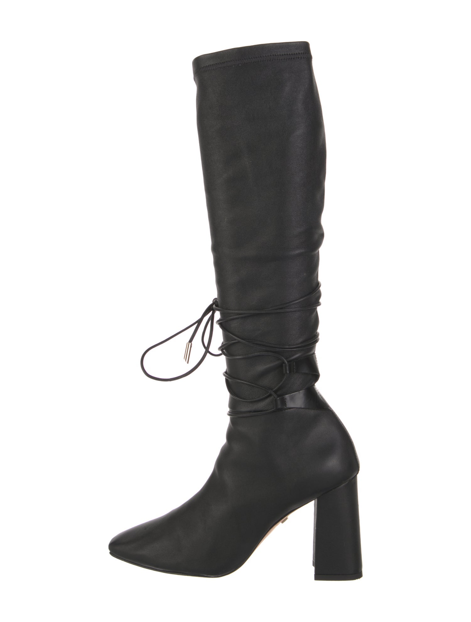 Daniella Shevel Leather Lace-Up Boots