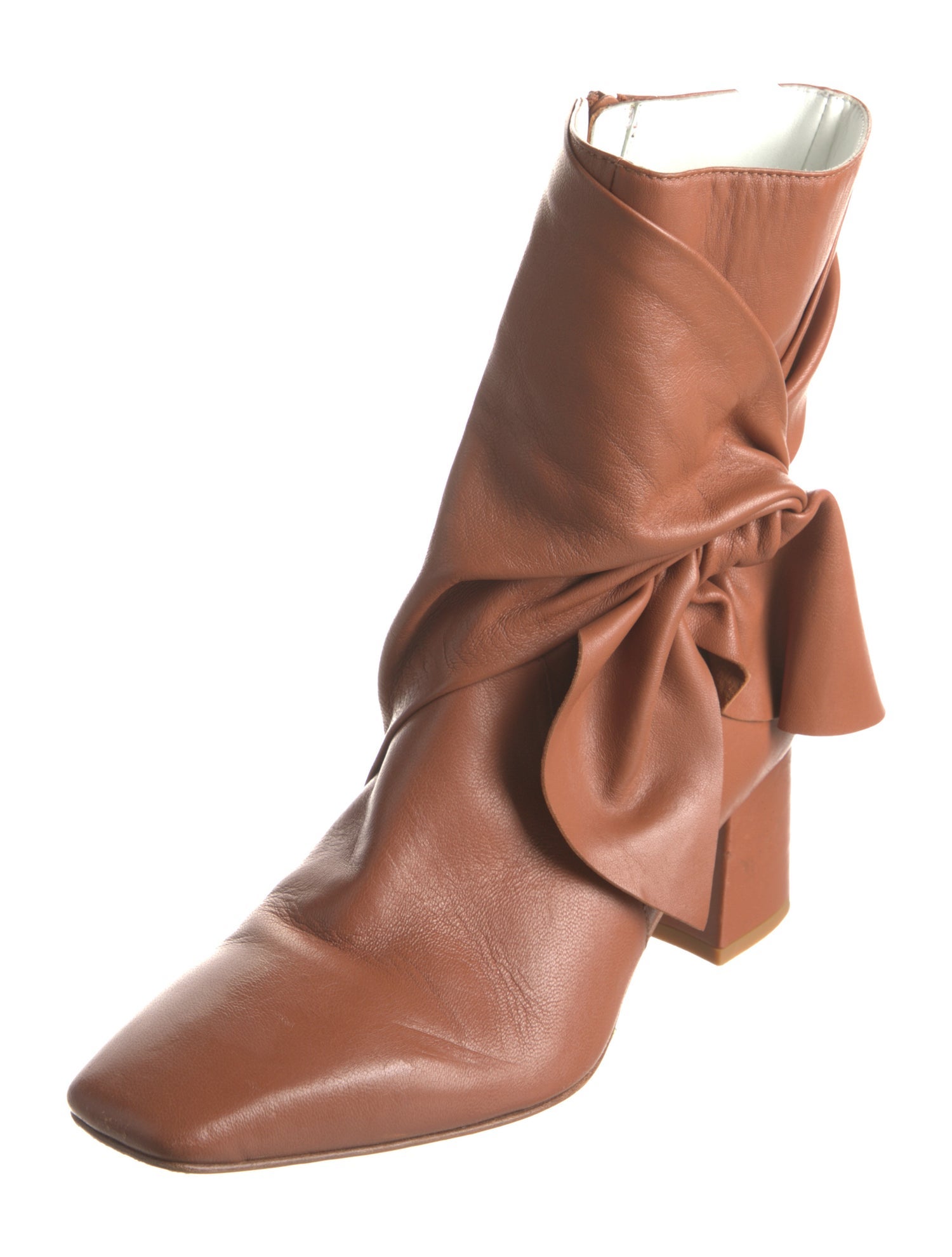 Daniella Shevel Leather Moto Boots