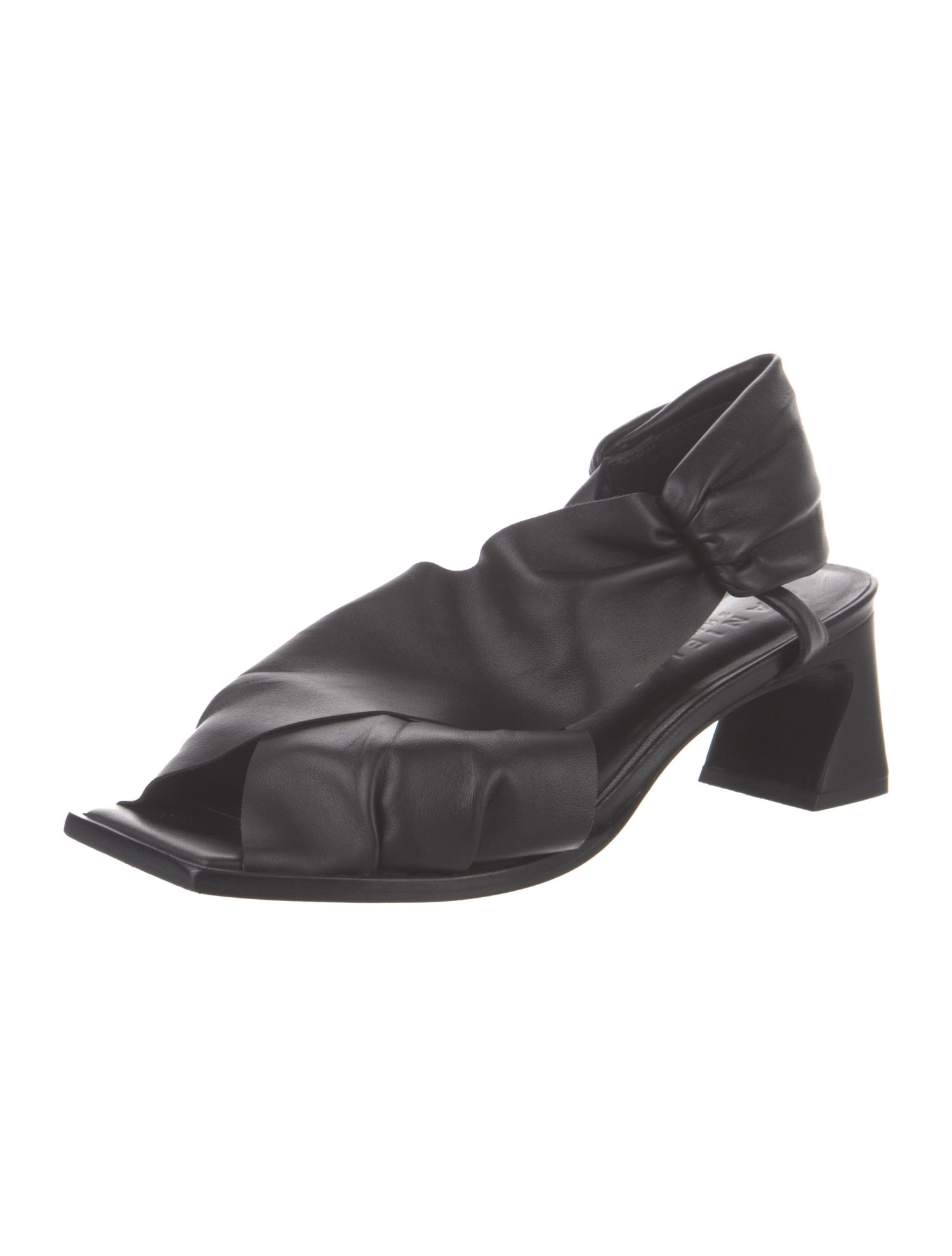 Daniella Shevel Leather Slingback Sandals