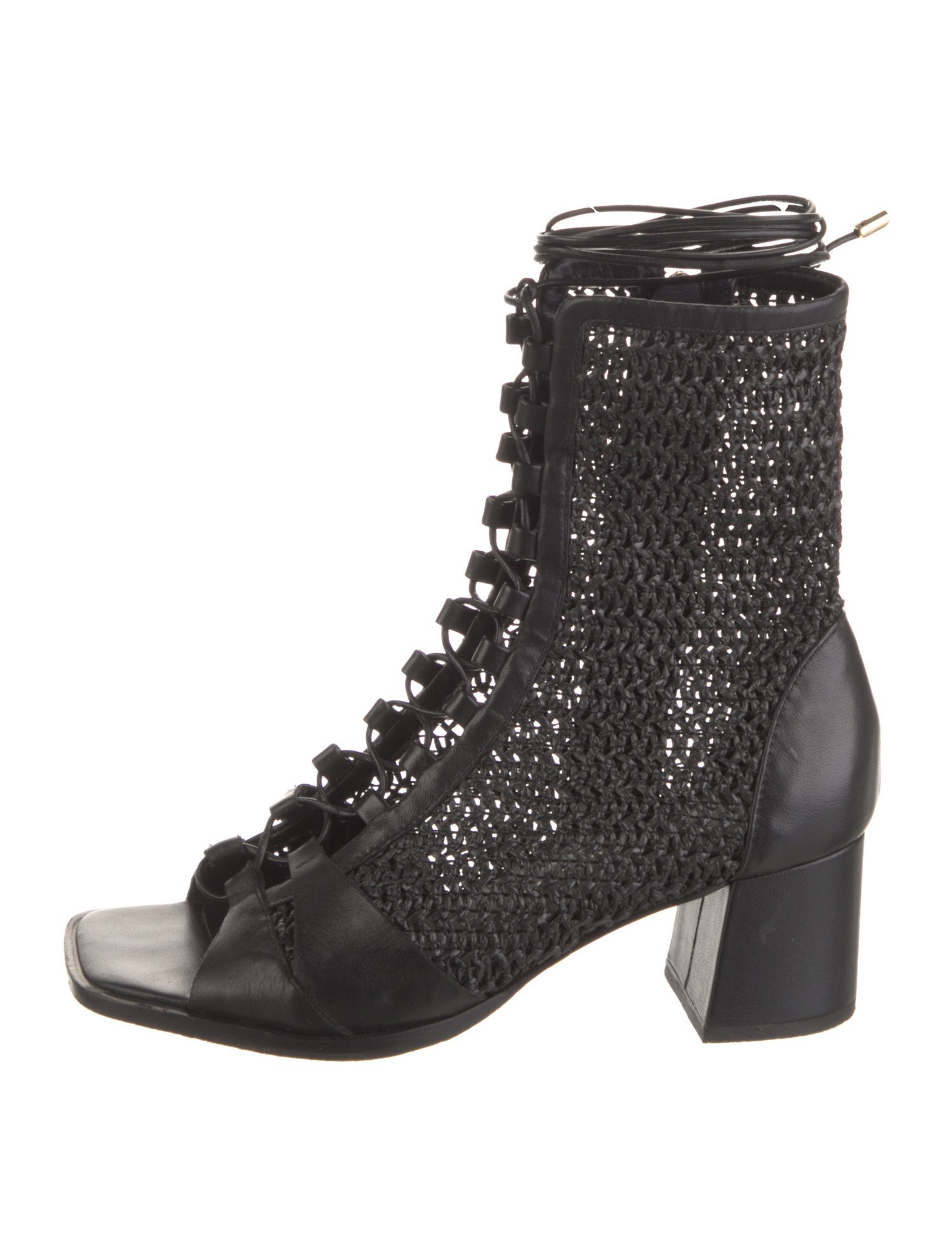 Daniella Shevel Leather Combat Boots