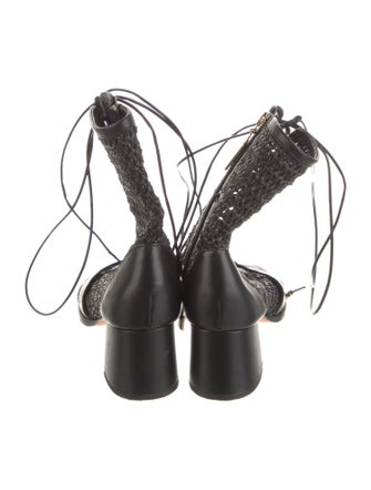 Daniella Shevel Leather Combat Boots