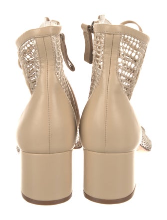 Daniella Shevel Mesh Combat Boots
