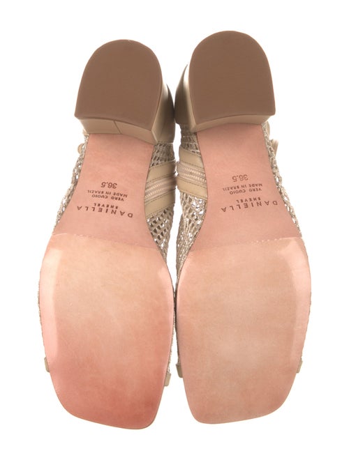 Daniella Shevel Mesh Combat Boots