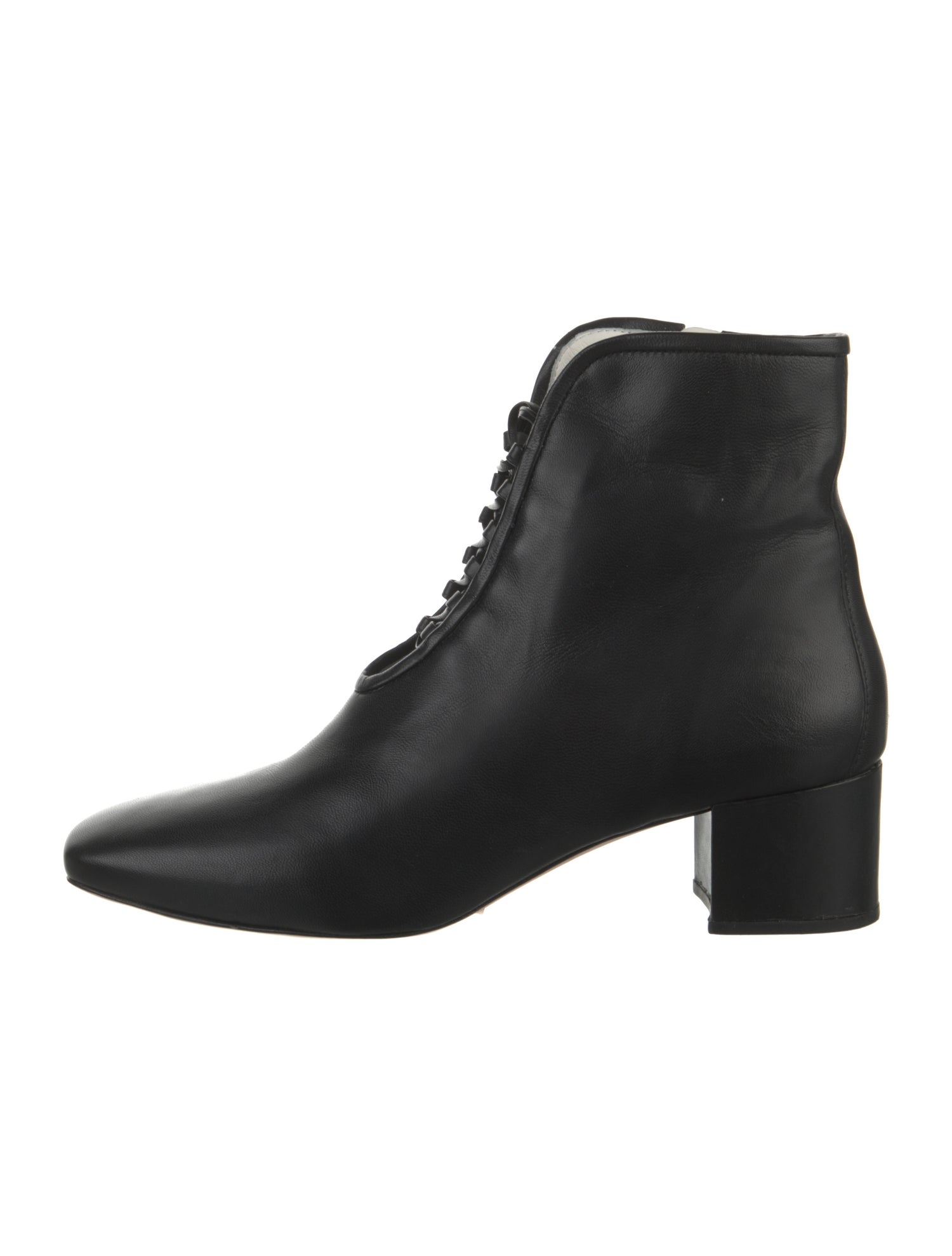 Daniella Shevel Leather Combat Boots