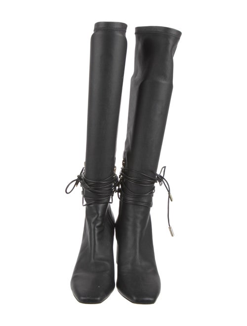 Daniella Shevel Leather Lace-Up Boots