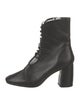 Daniella Shevel Leather Lace-Up Boots