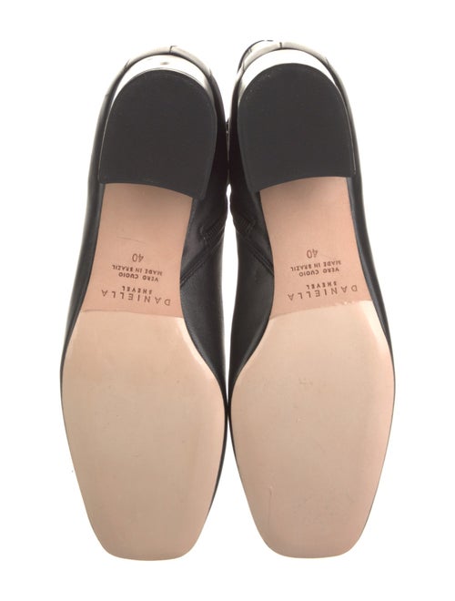 Daniella Shevel Leather Braided Accents Lace-Up Boots