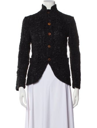 Comme des Garçons Comme des Garçons Lace Pattern Evening Jacket