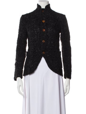 Comme des Garçons Jackets Lace Pattern Evening Jacket S