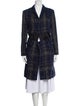Comme des Garçons Comme des Garçons Cashwool Plaid Print Coat