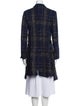 Comme des Garçons Comme des Garçons Cashwool Plaid Print Coat