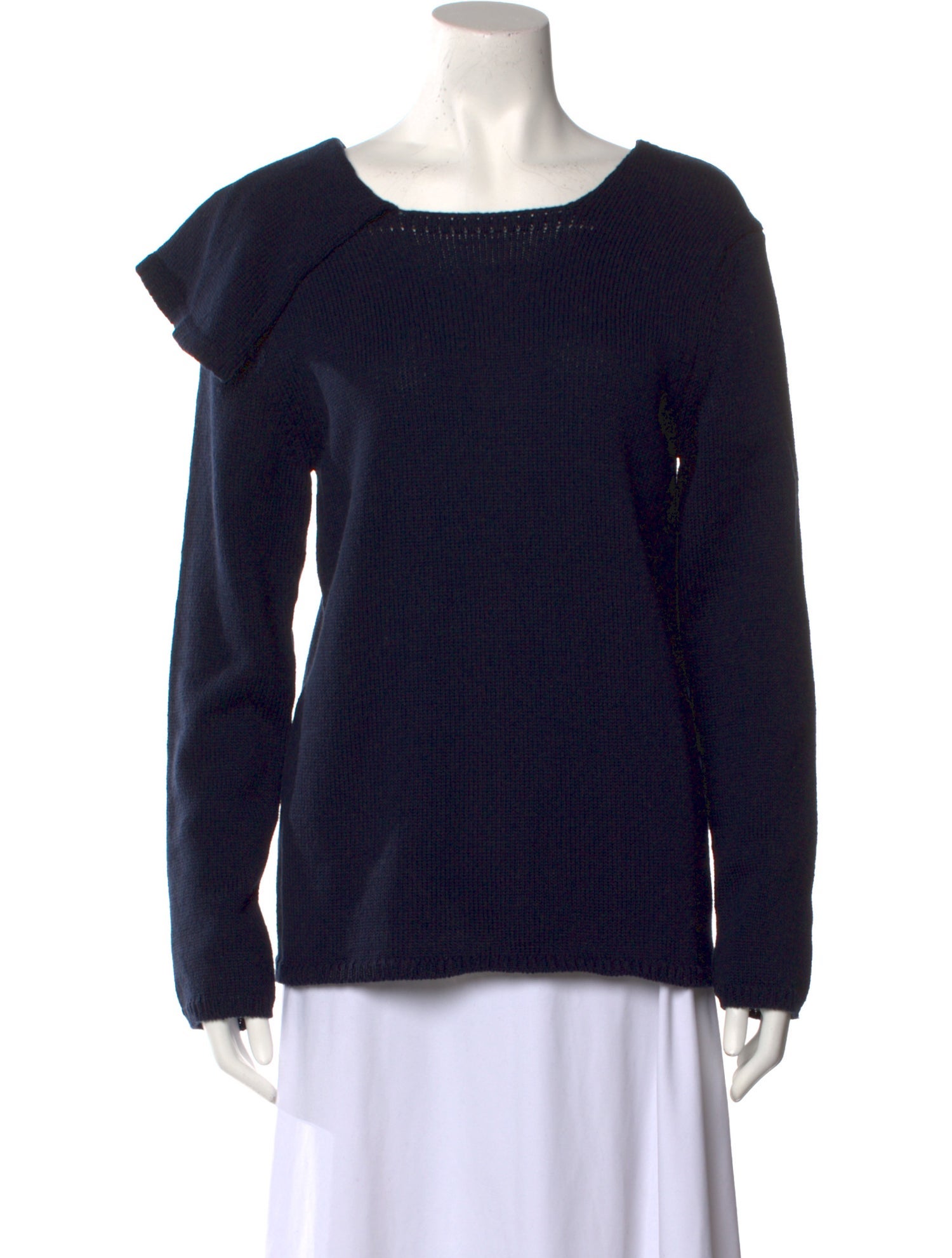 Comme des Garçons Comme des Garçons Wool Bateau Neckline Sweater