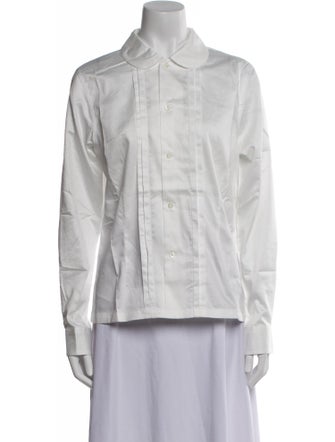 Comme des Garçons Comme des Garçons Long Sleeve Button-Up Top