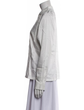 Comme des Garçons Comme des Garçons Long Sleeve Button-Up Top