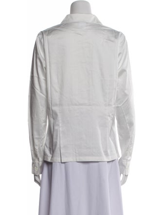 Comme des Garçons Comme des Garçons Long Sleeve Button-Up Top
