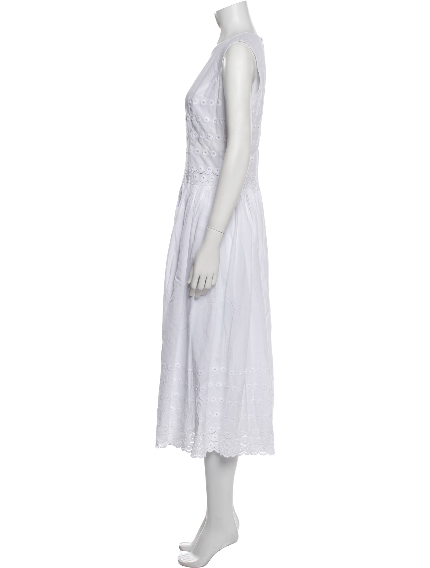 Comme des Garçons Comme des Garçons Crew Neck Long Dress