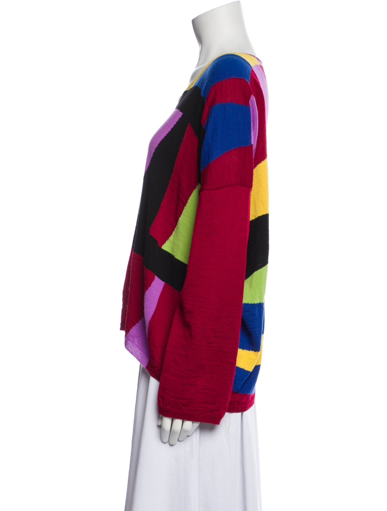 Comme des Garçons Comme des Garçons Printed Scoop Neck Sweater