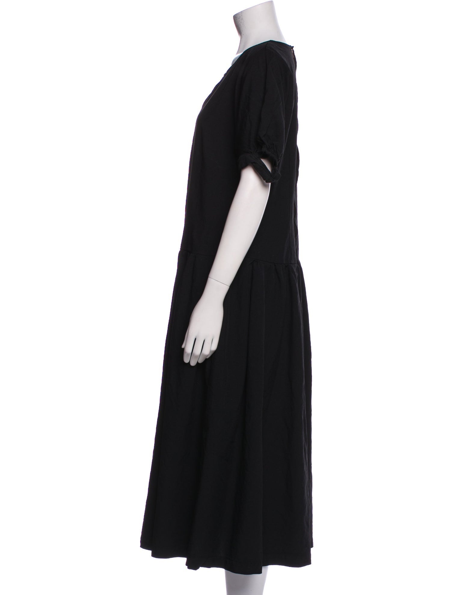Comme des Garçons Comme des Garçons Crew Neck Long Dress