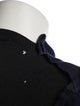 Comme des Garçons Comme des Garçons Wool Three-Quarter Sleeve Button-Up Top