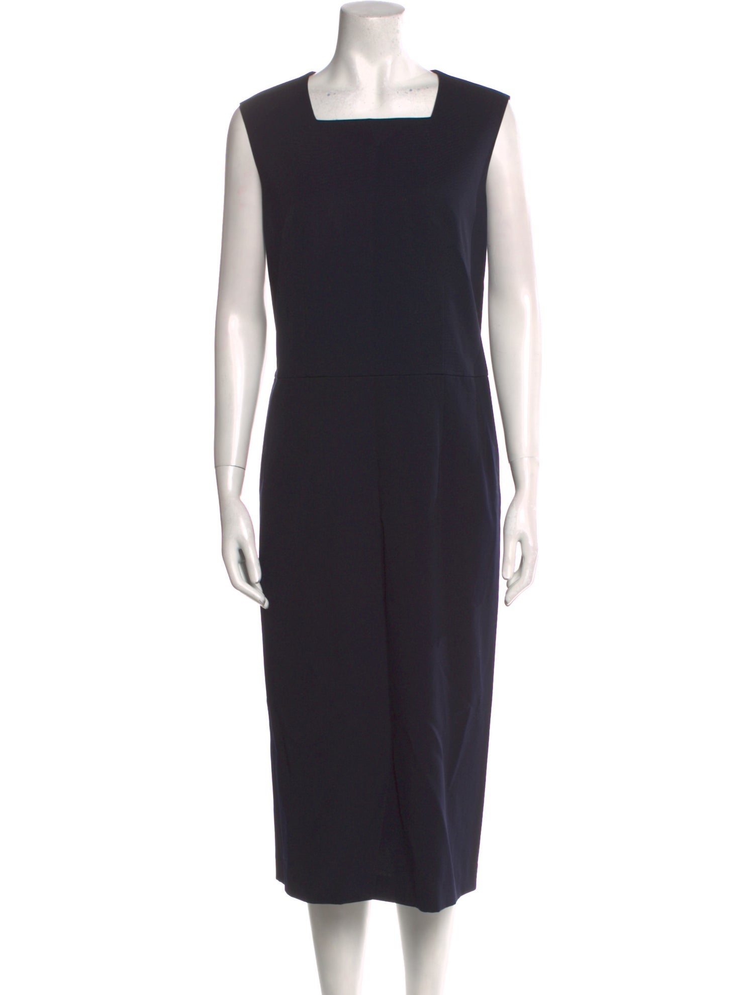 Comme des Garçons Comme des Garçons Wool Midi Length Dress