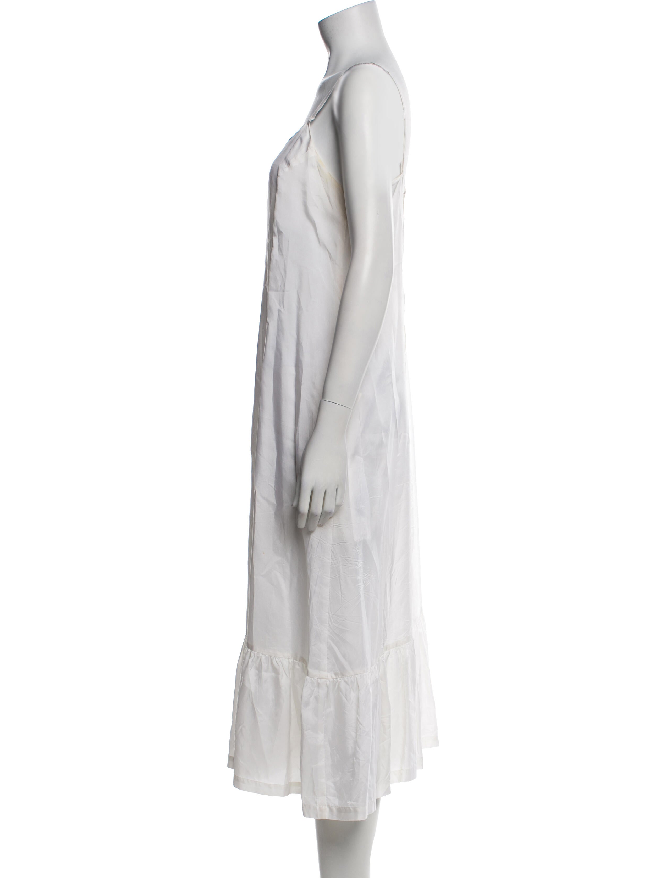 Comme des Garçons Comme des Garçons Square Neckline Midi Length Dress