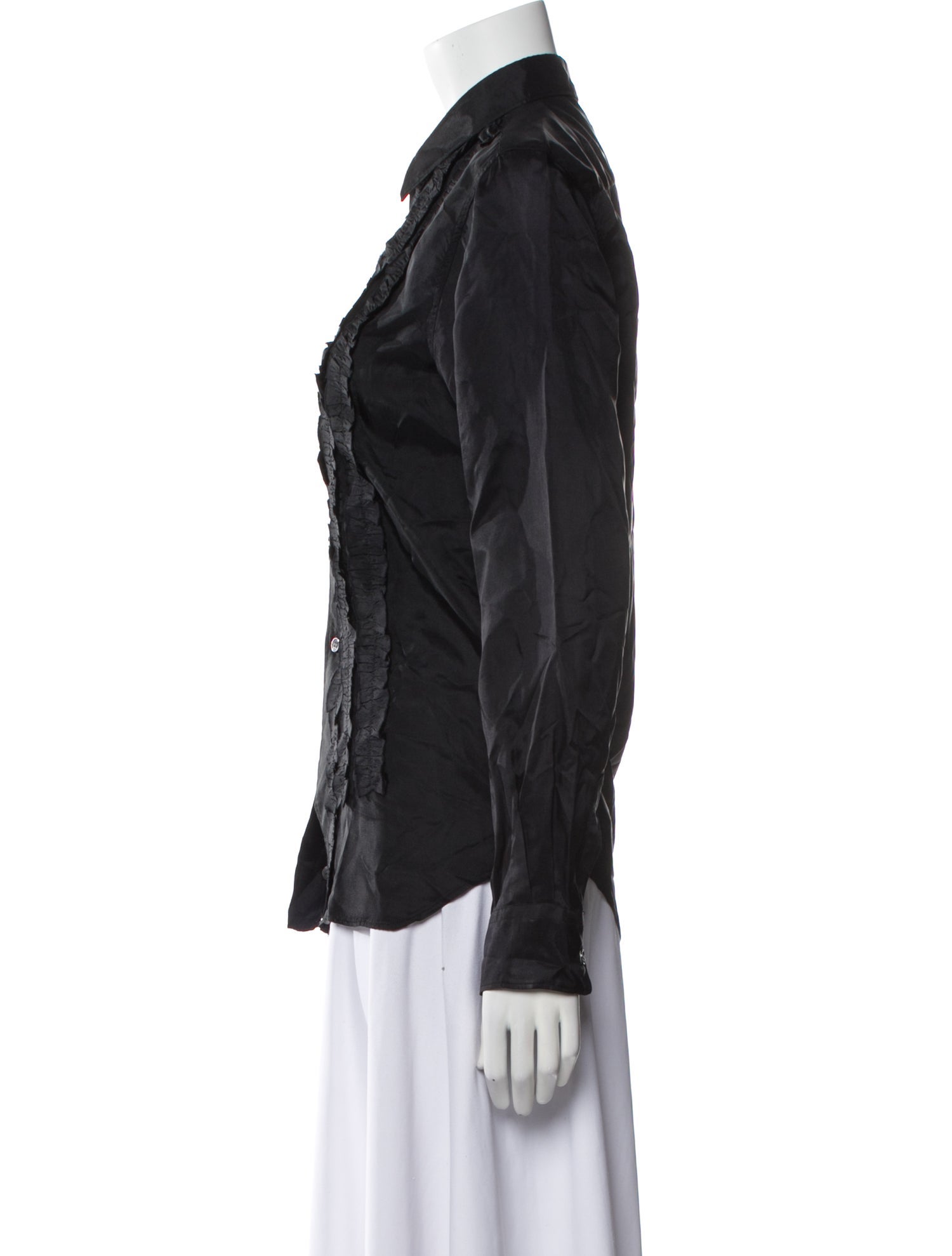 Comme des Garçons Comme des Garçons Long Sleeve Button-Up Top