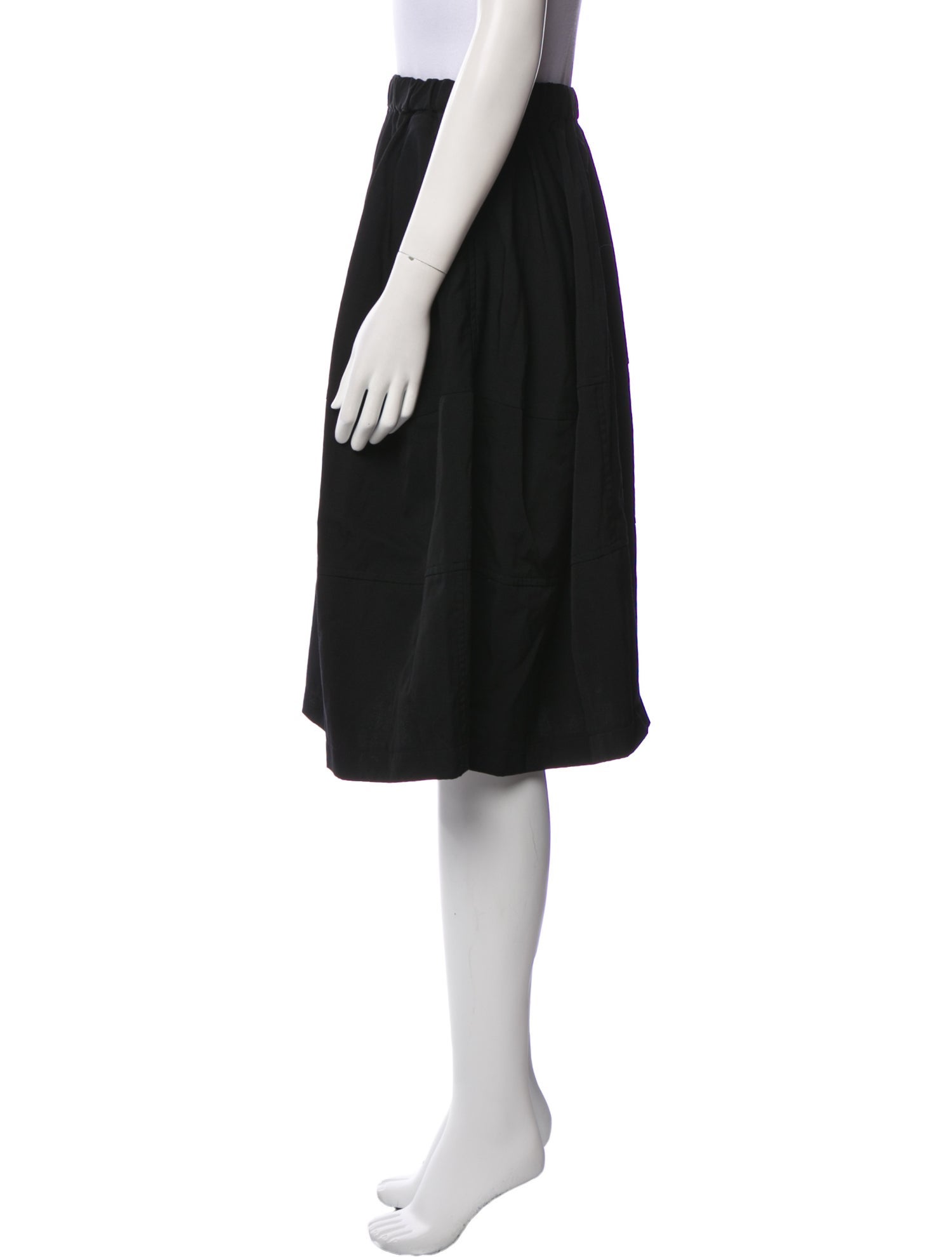 Comme des Garçons Comme des Garçons Wool Knee-Length Skirt