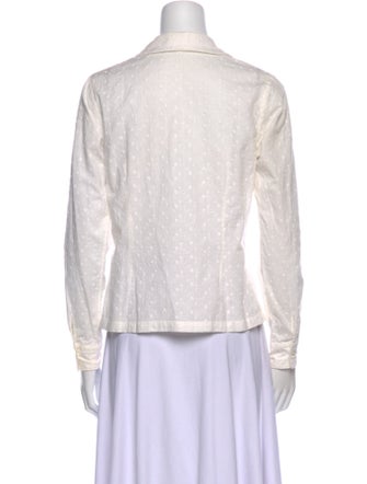 Comme des Garçons Comme des Garçons Long Sleeve Button-Up Top