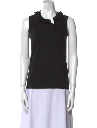 Comme des Garçons Comme des Garçons Crew Neck Sleeveless Top