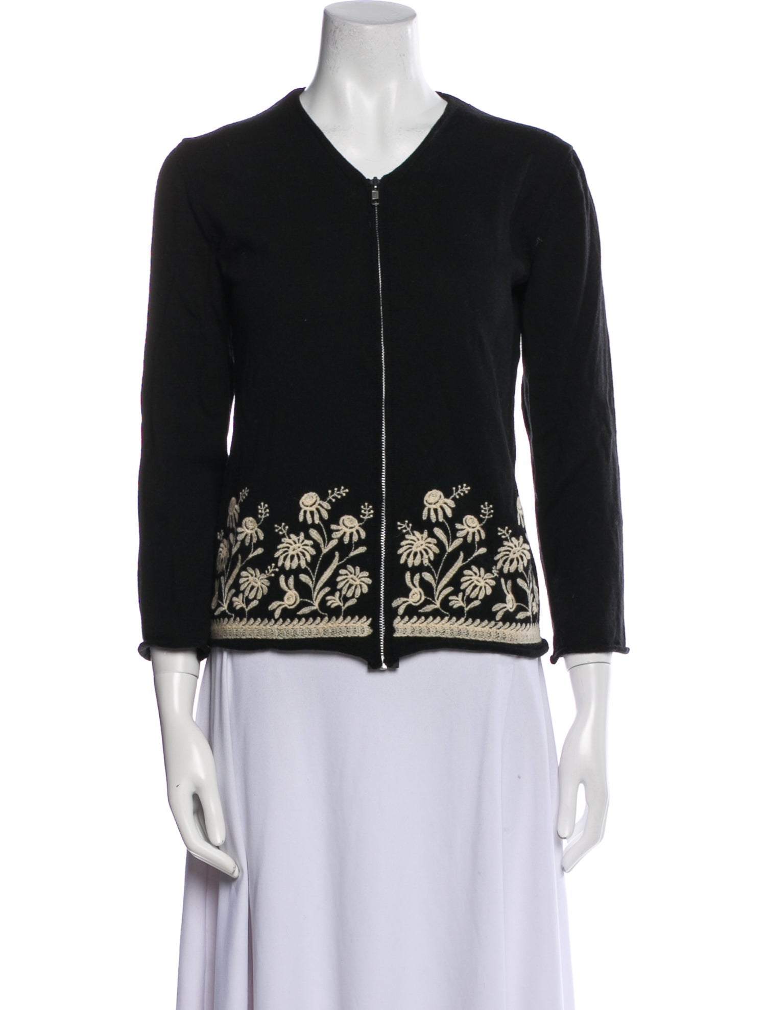 Comme des Garçons Comme des Garçons Wool Floral Print Evening Jacket