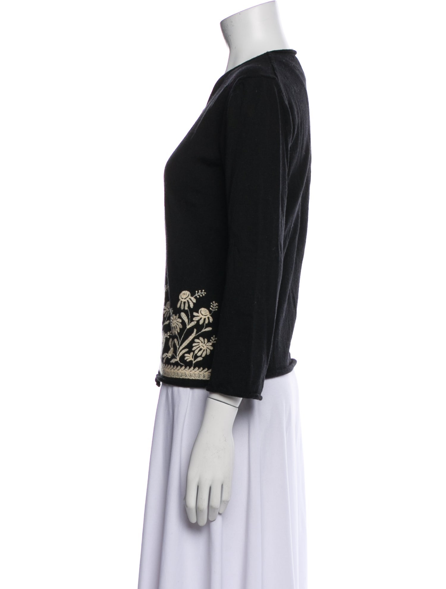 Comme des Garçons Comme des Garçons Wool Floral Print Evening Jacket