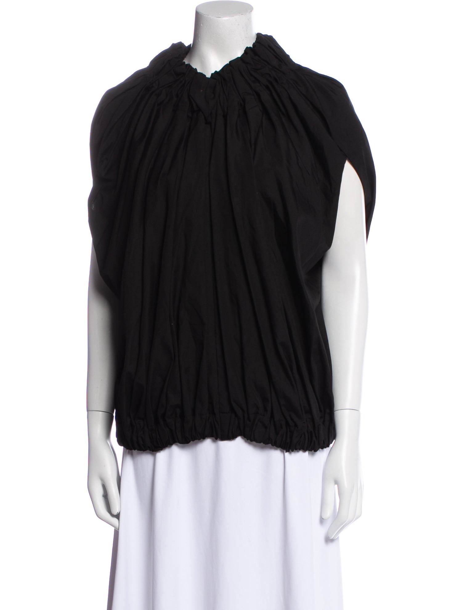 Comme des Garçons Comme des Garçons Crew Neck Short Sleeve Blouse