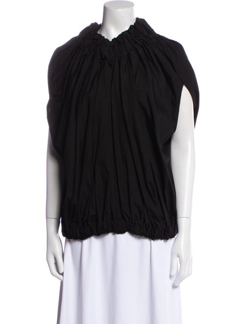 Comme des Garçons Comme des Garçons Crew Neck Short Sleeve Blouse