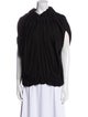 Comme des Garçons Comme des Garçons Crew Neck Short Sleeve Blouse